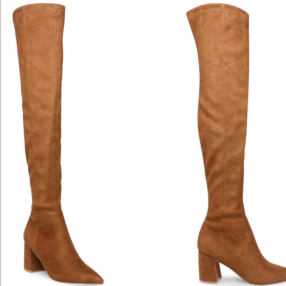 Steve Madden “Nifty” Point Toe Over-the-Knee Boot